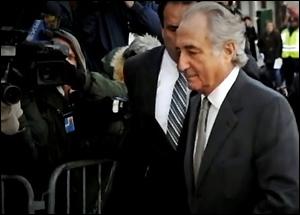 Bernard Madoff Outside Federal Court in Manhattan in 2008