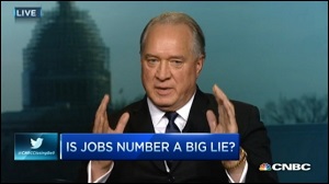 Gallup CEO, Jim Clifton, Worries Aloud on CNBC That He Might Disappear for Criticizing the Government's Job Numbers