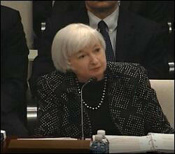 Fed Chair Janet Yellen Testifying on February 25, 2015 Before the House Financial Services Committee