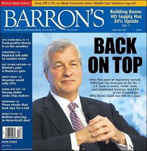 Barron's Cover Story on JPMorgan Rising