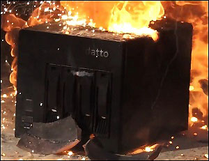 Datto Shows the Indestructibility of Its Backup System by Subjecting It to Thermite
