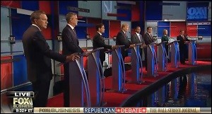 Republican Presidential Candidates Debate in Milwaukee on November 10, 2015