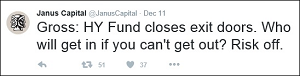 Bond Expert, Bill Gross of Janus Capital, Tweets This Message Last Week