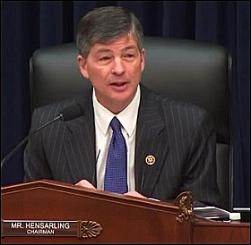 Jeb Hensarling, Chair of the House Financial Services Committee, at FSOC Hearing, December 8, 2015