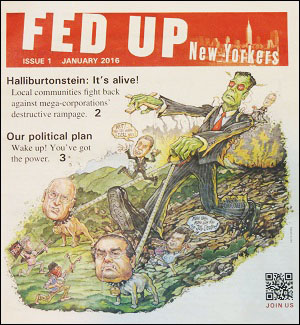 Fed Up New Yorkers (First Issue Cover)