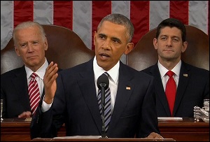 President Obama Delivers His State of the Union Address, January 12, 2016