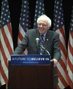 Presidential Candidate, Senator Bernie Sanders, Delivers a Major Policy Speech on Reforming Wall Street on January 5, 2016
