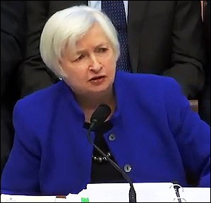Fed Chair Janet Yellen Testifying at the February 10, 2016 House Hearing