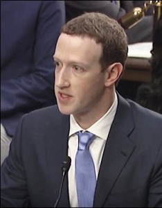 Mark Zuckerberg Appears Before a Joint Senate Committee on April 10, 2018 