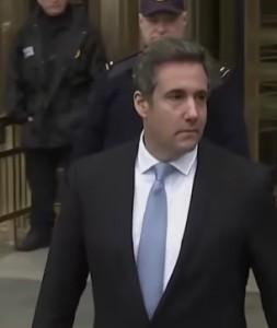Michael Cohen Leaves Federal Court in Manhattan, April 16, 2018