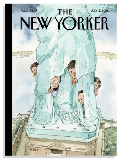 New Yorker Magazine Cover, July 2, 2018 Edition