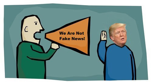 We Are Not Fake News! Mr. President-ii