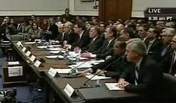 Wall Street Bank CEOs Are Grilled at House Hearing, February 11, 2009