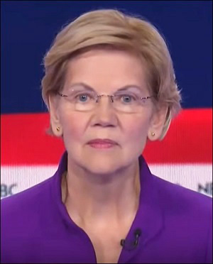 Senator Elizabeth Warren at Democratic Debate, June 26, 2019