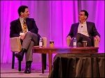 Ken Fisher and Chip Roame at Tiburon CEO Summit