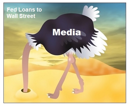 Media Ignores Fed's Massive Repo Loans