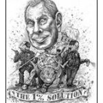 Illustration by Keith Seidel from Mike! Wall Street's Mayor by Neil Fabricant