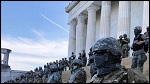 Troops Guarding the Lincoln Memorial, June 2, 2020