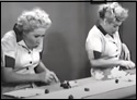 Lucy and Ethel at the Chocolate Factory