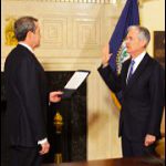 Jerome Powell Sworn in as Fed Chair, February 5, 2018, by Vice Chair for Supervision, Randal Quarles