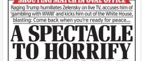 Irish Daily Mail, Front Page March 1, 2025
